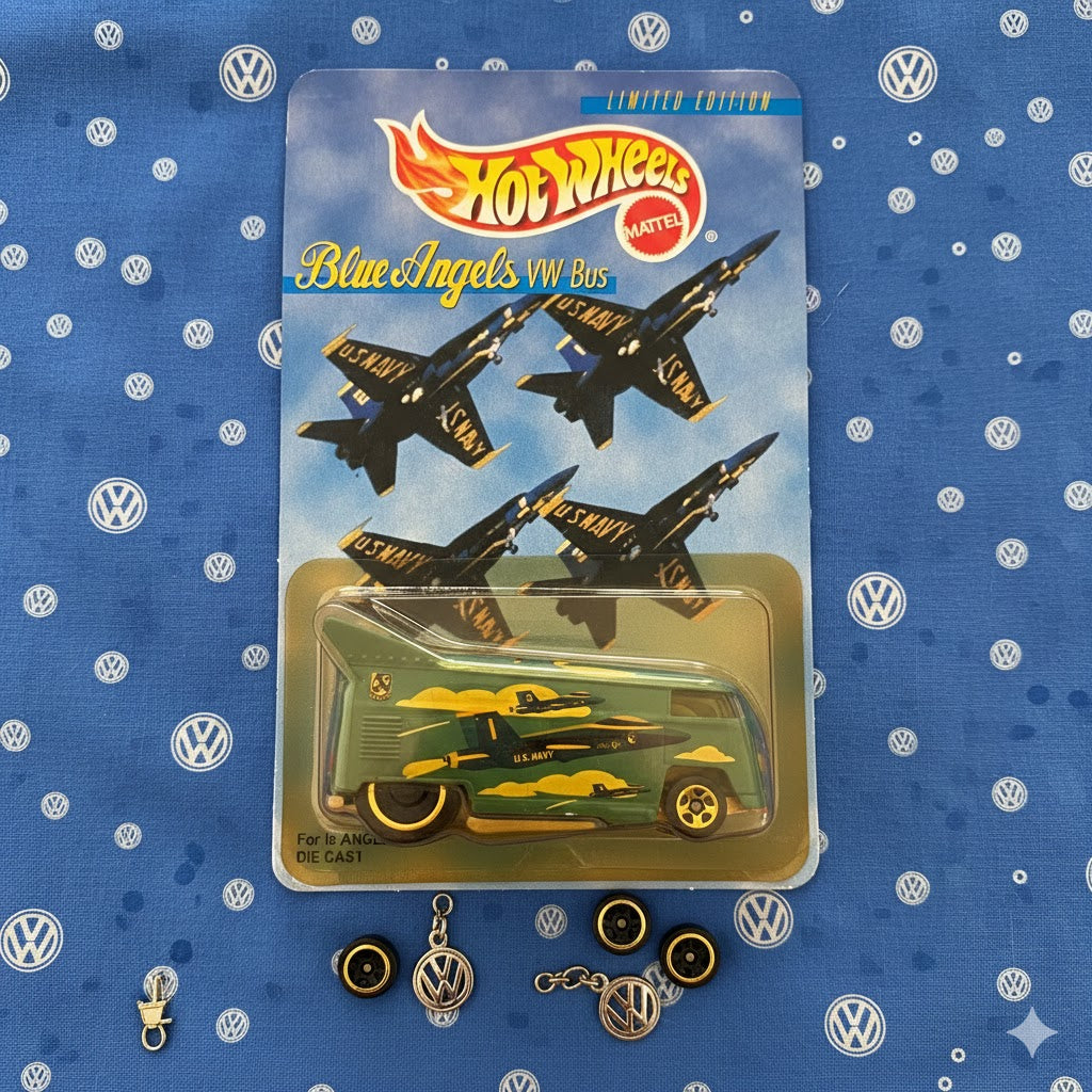Hot Wheels | Mainline - Blue Angels VW Bus