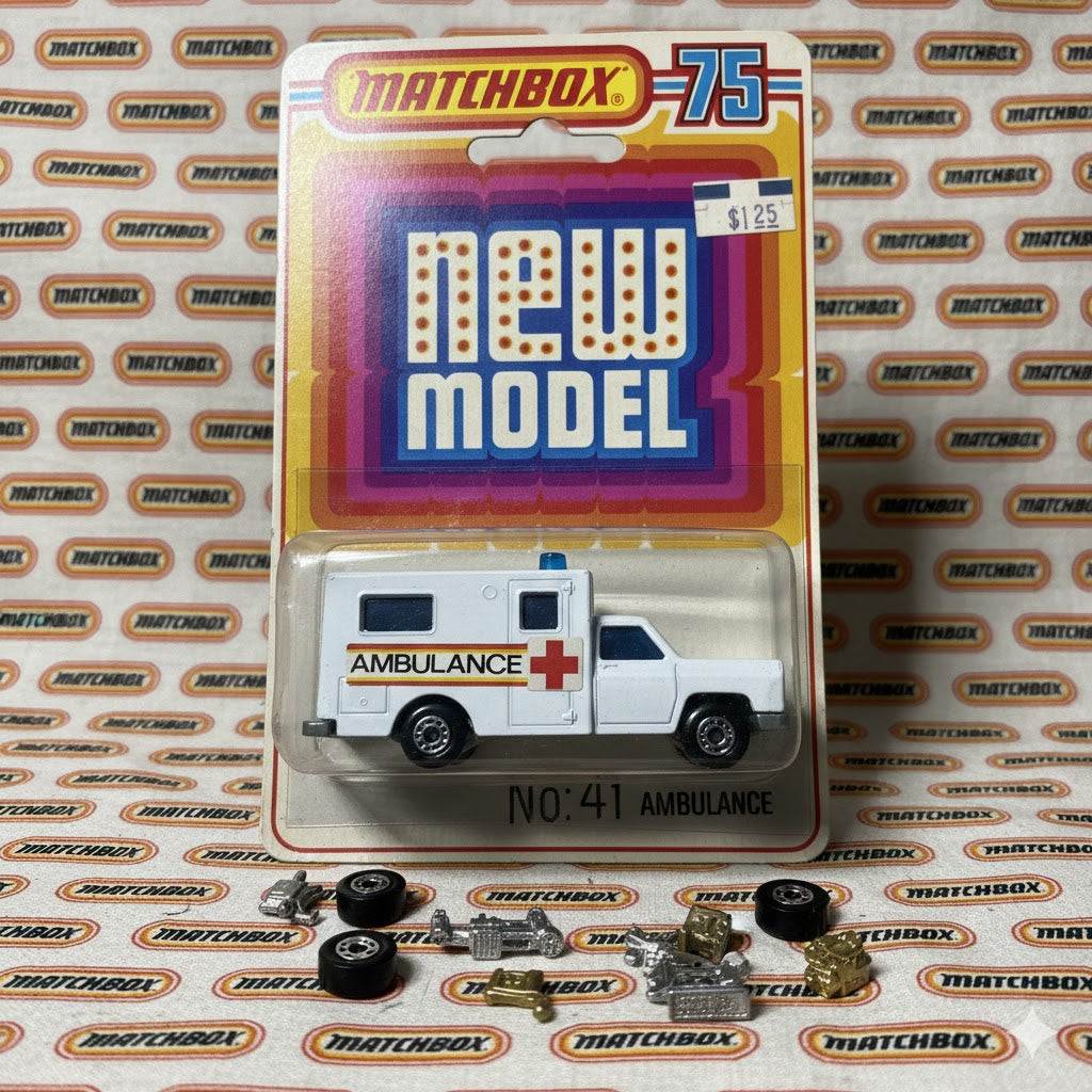 Matchbox New Model | No 41 Ambulance (Retro)