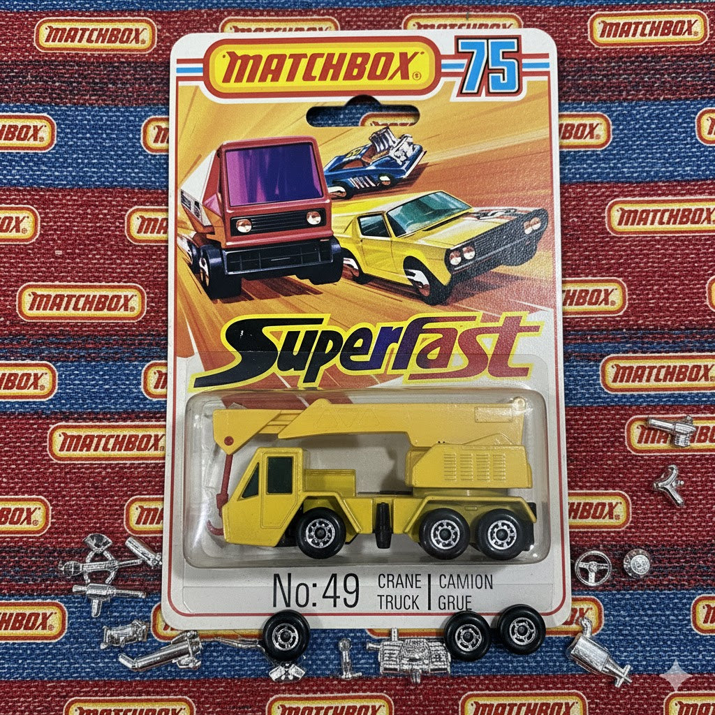 Matchbox Superfast | No 49 Crane Truck