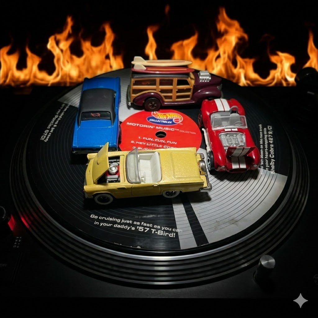 Loose - Hot Wheels - Motorin' Music (Set of 4 Cars)
