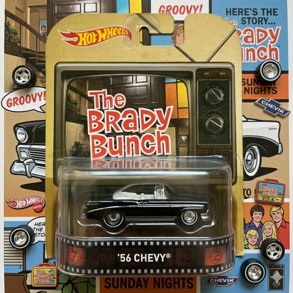 Retro - The Brady Bunch - 56 Chevy