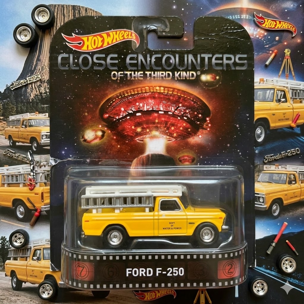 Retro - Close Encounter - Ford F-250