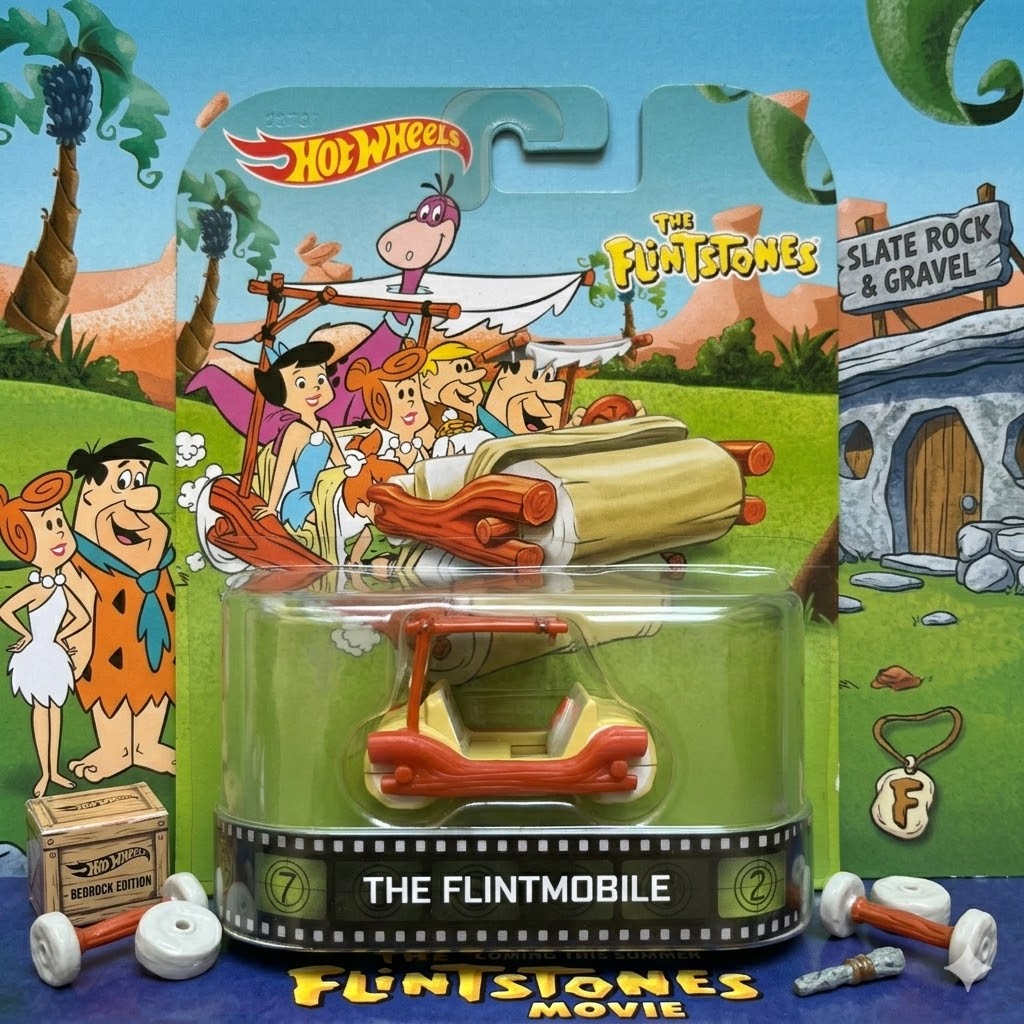 Retro - The Flintstones - Flintmobile