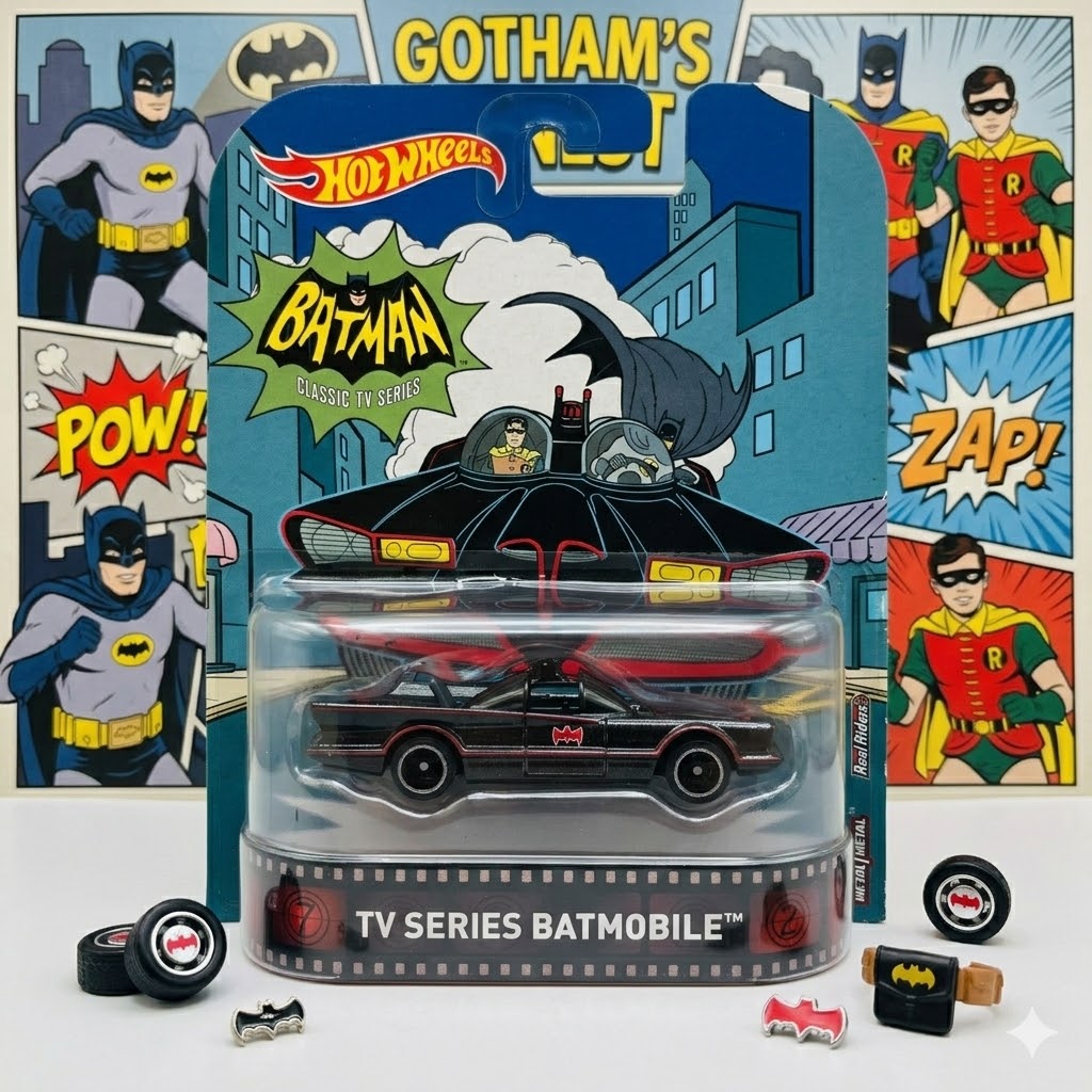 Retro - Batman Classic TV Series - Batmobile