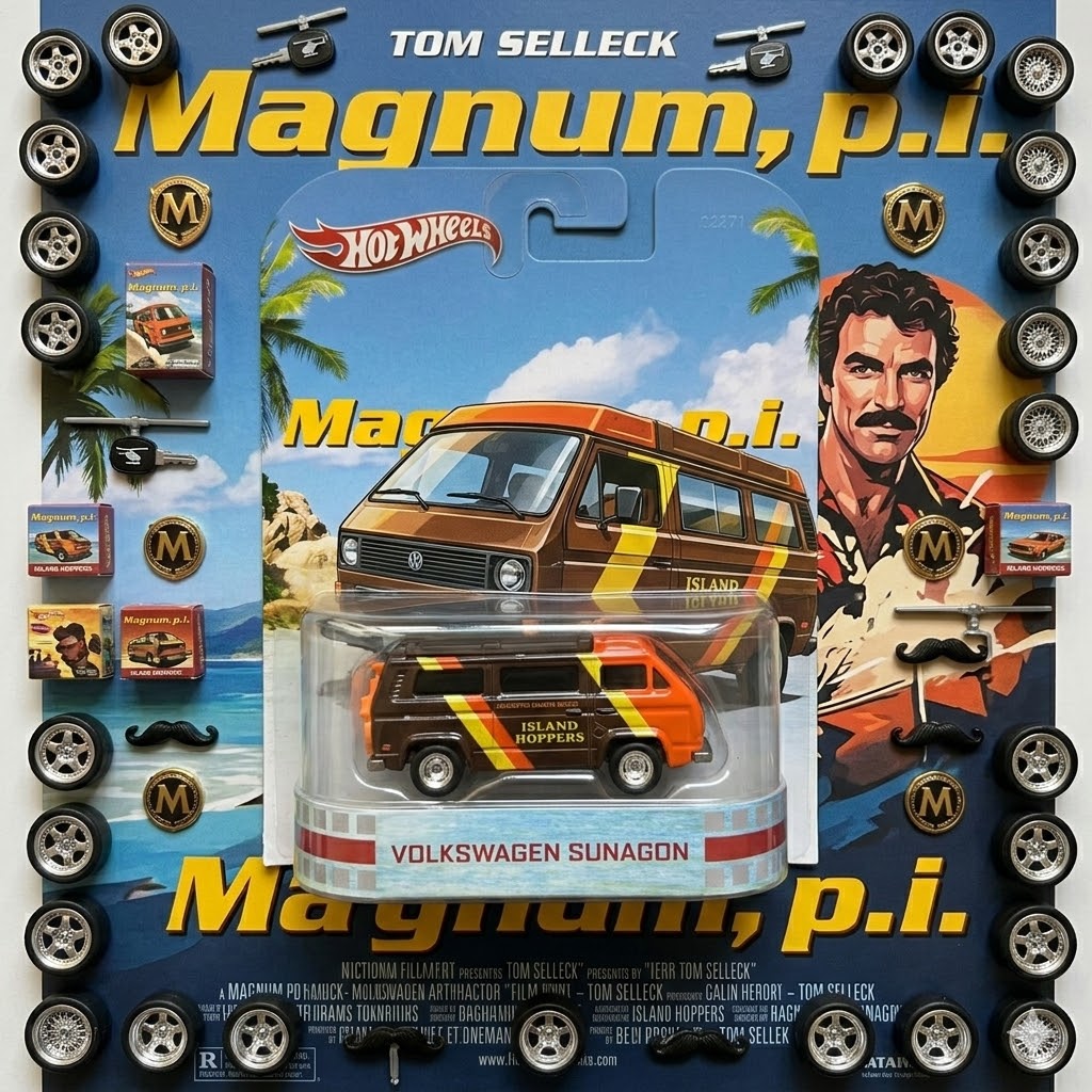 Retro - Magnum Pi - Volkswagen Sunagon