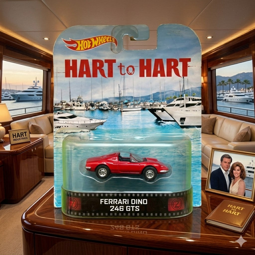 Retro - Hart to Hart - Ferrari Dino 246 GTS