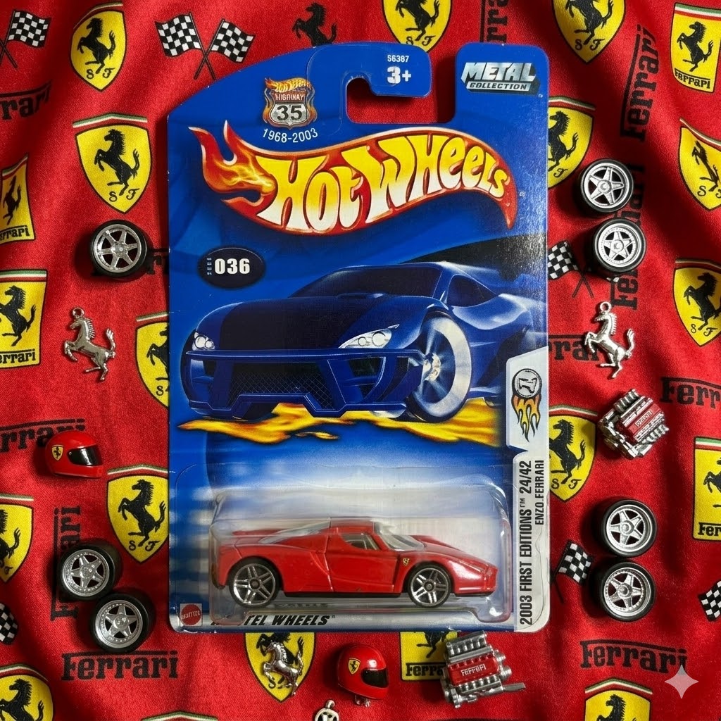 Hot Wheels | Mainline - Enzo Ferrari (2003 First Editions)