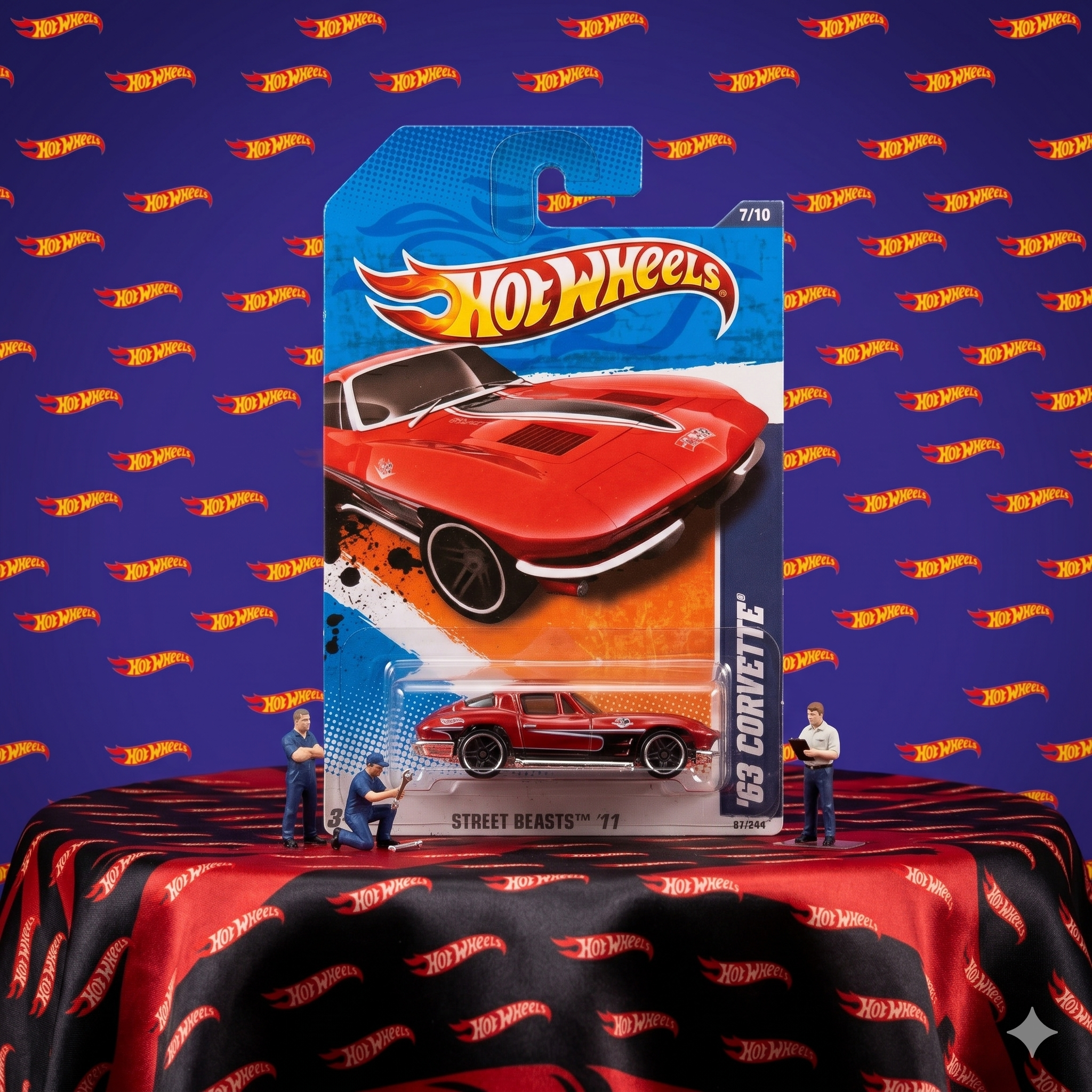 Hot Wheels Mainline 63 Corvette