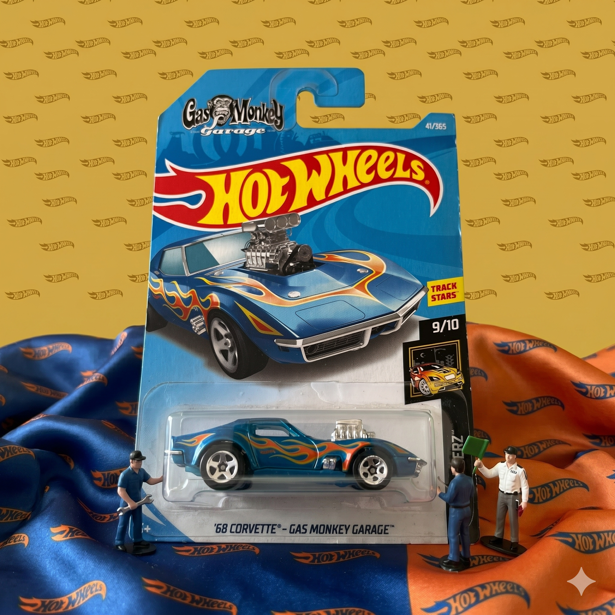 Hot Wheels Mainline 68 Corvette Gas Monkey Garage