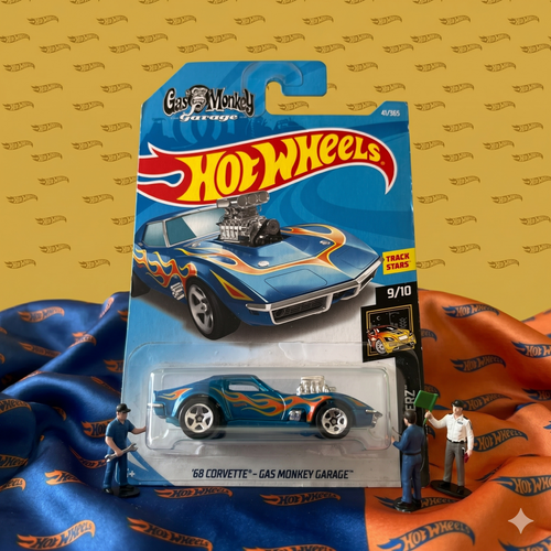 Hot Wheels Mainline 68 Corvette Gas Monkey Garage
