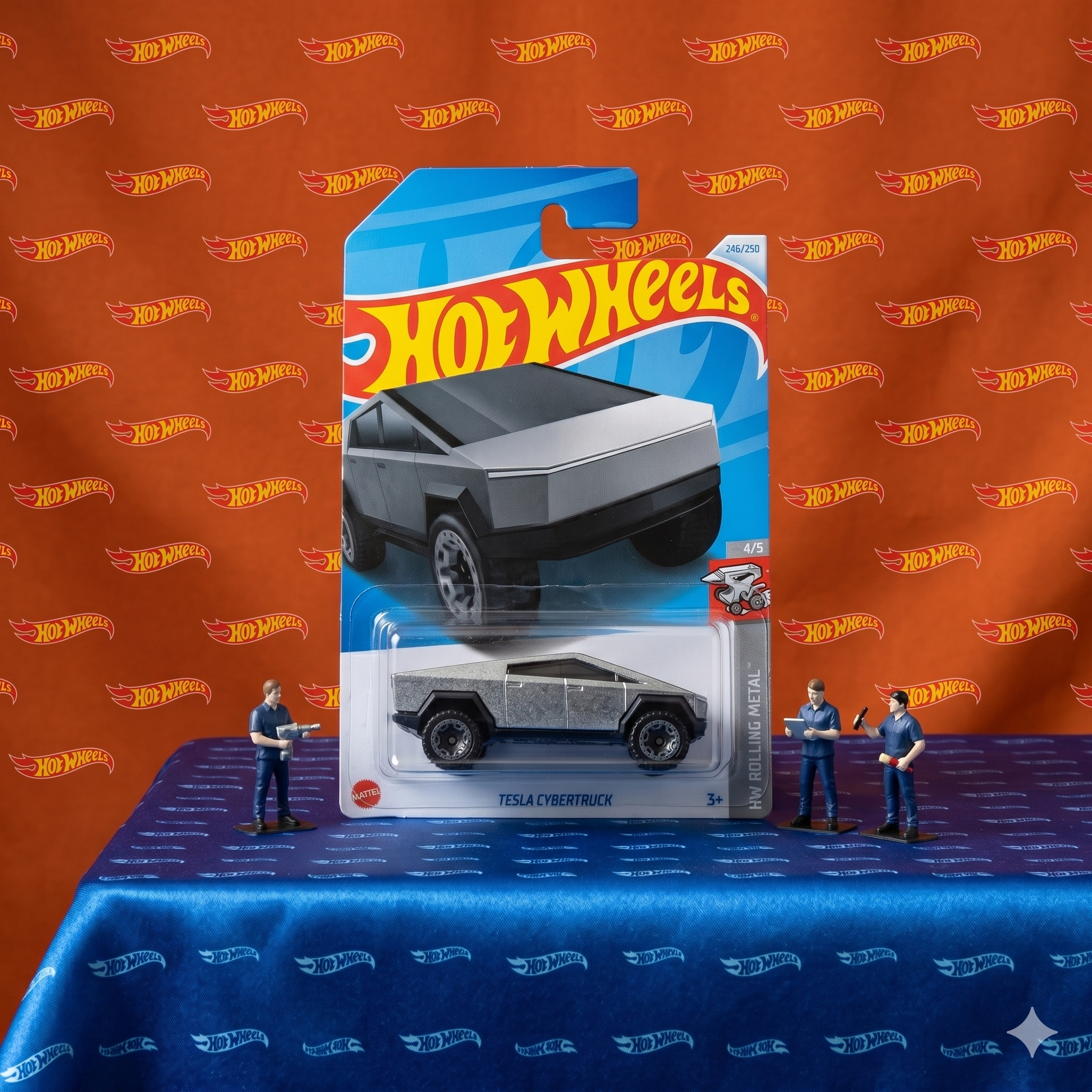 Hot Wheels Mainline Tesla Cybertruck
