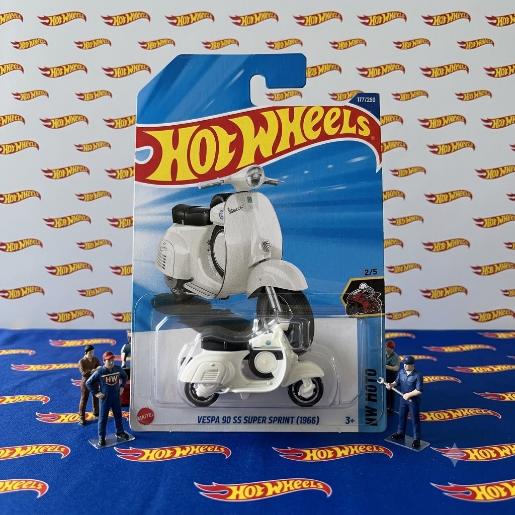 Hot Wheels Mainline Vespa 90 SS Super Sprint 1966