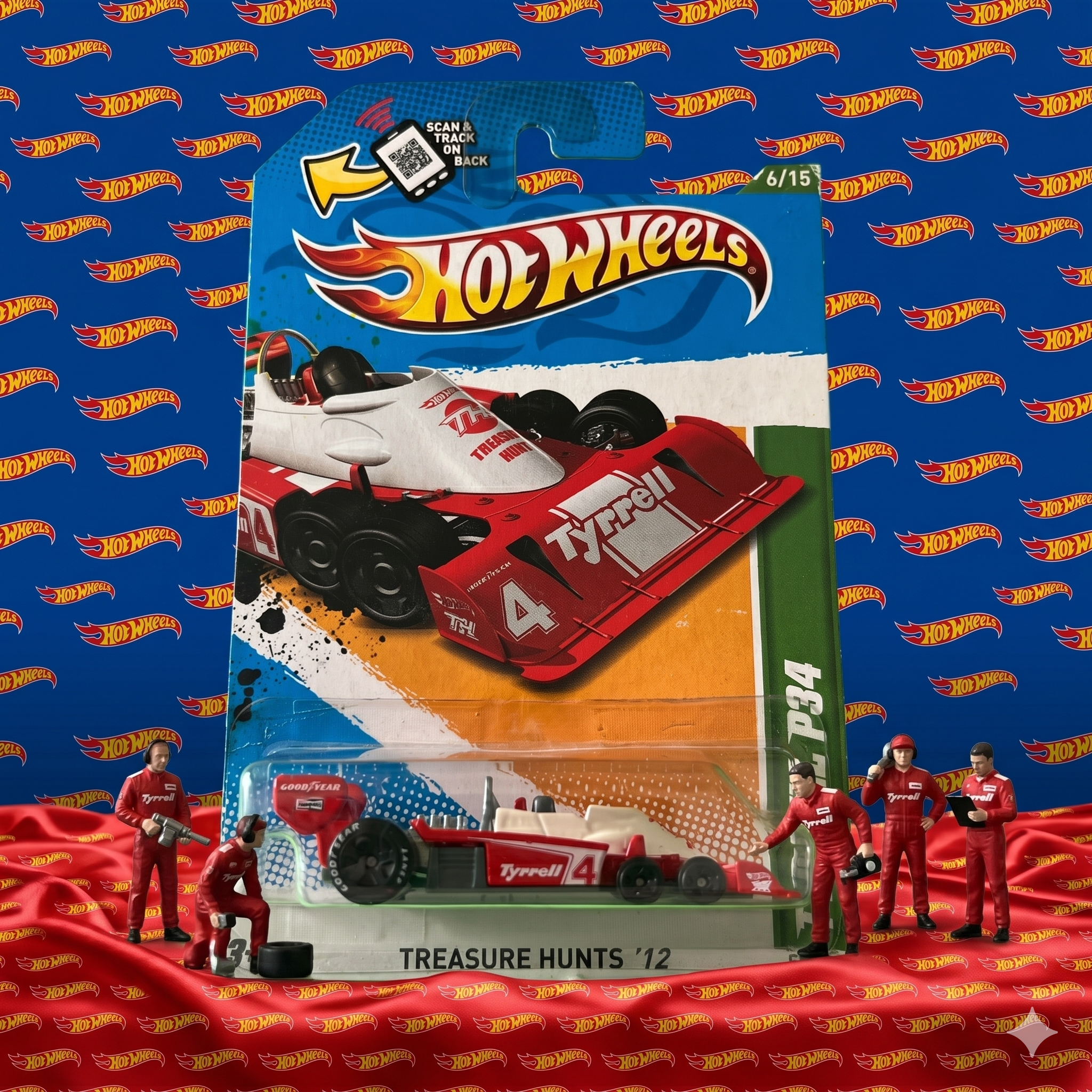 Hot Wheels Mainline Tirell P34 (Treasure Hunt)