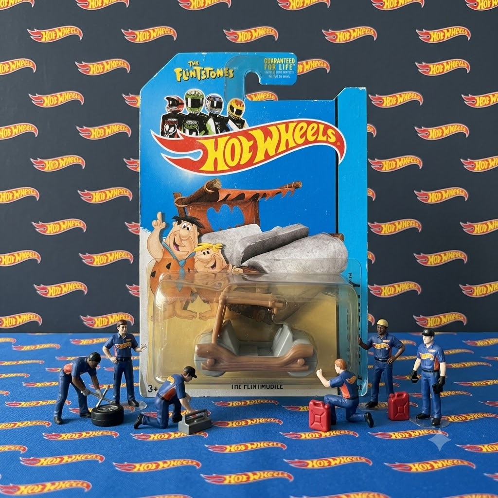 Hot Wheels Mainline The Flintmobile
