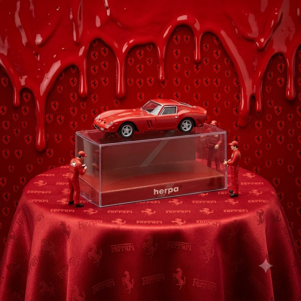 Herpa Ferrari 250 GTO (Super Rare Wheel Variation)