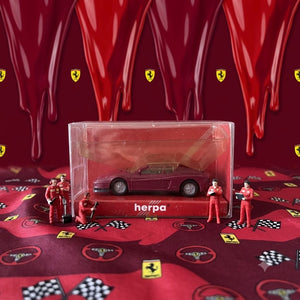 Herpa Ferrari Testarossa (Rare Cherry Red Colour Variation)