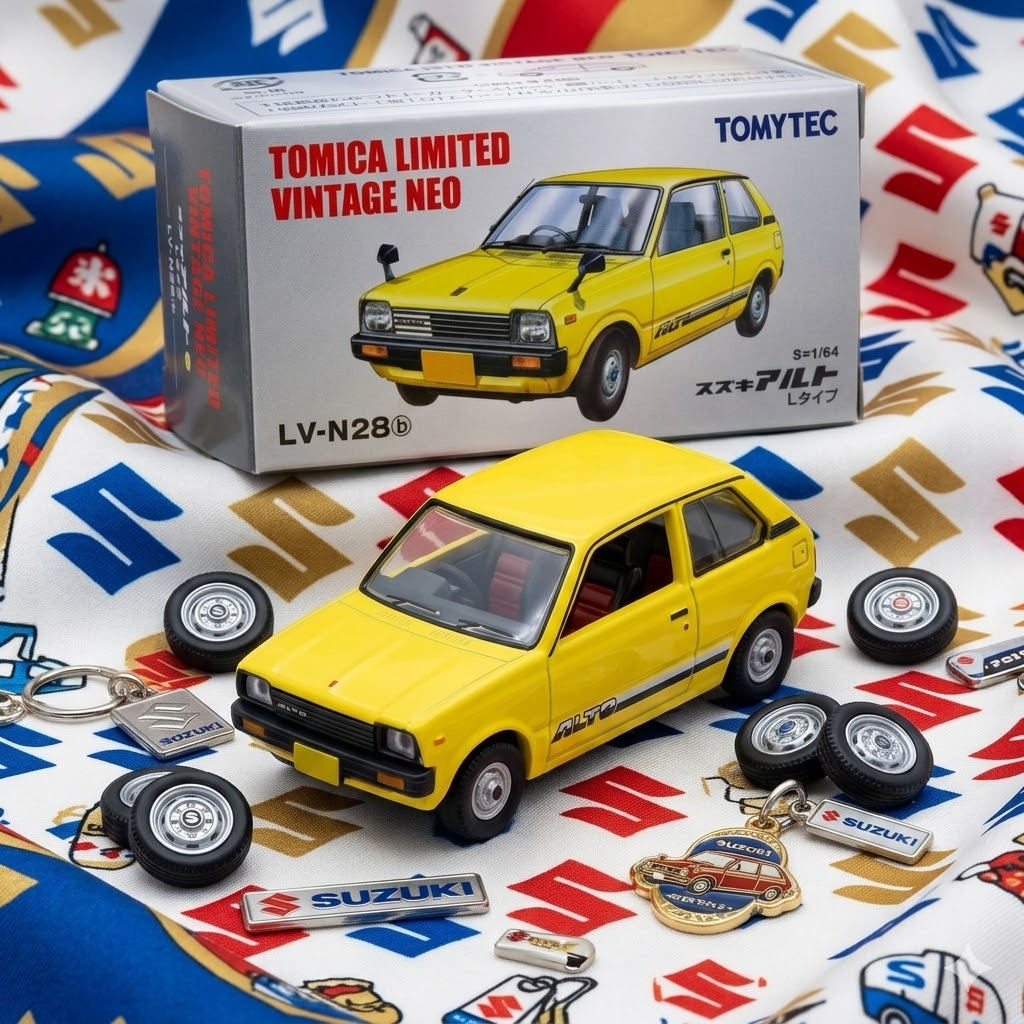 Tomica Limited Vintange Neo - LV-N28b Suzuki Alto (Rare)