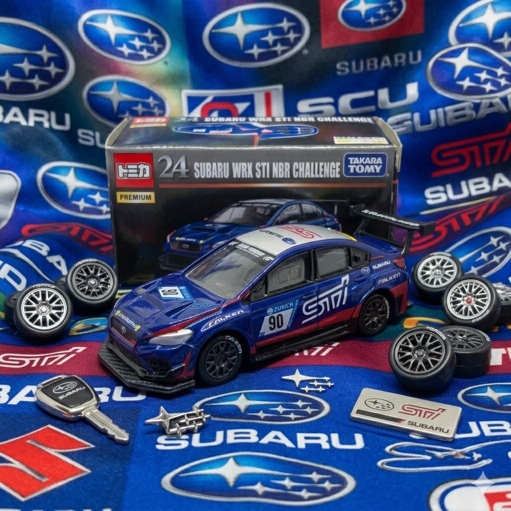 Tomica Premium - SUBARU WRX STI NB - No. 24