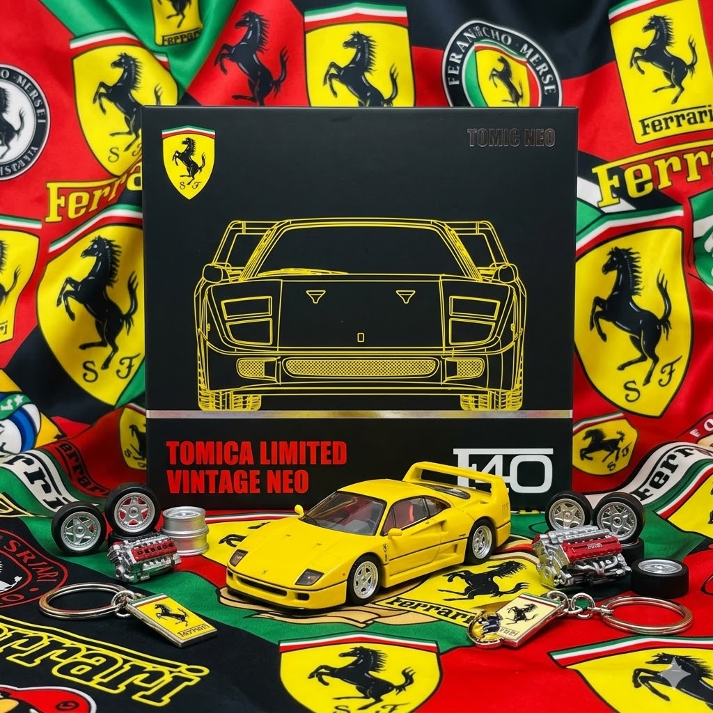 Tomica Limited Vintage Neo - Ferrari F40 (Japan Exclusive)