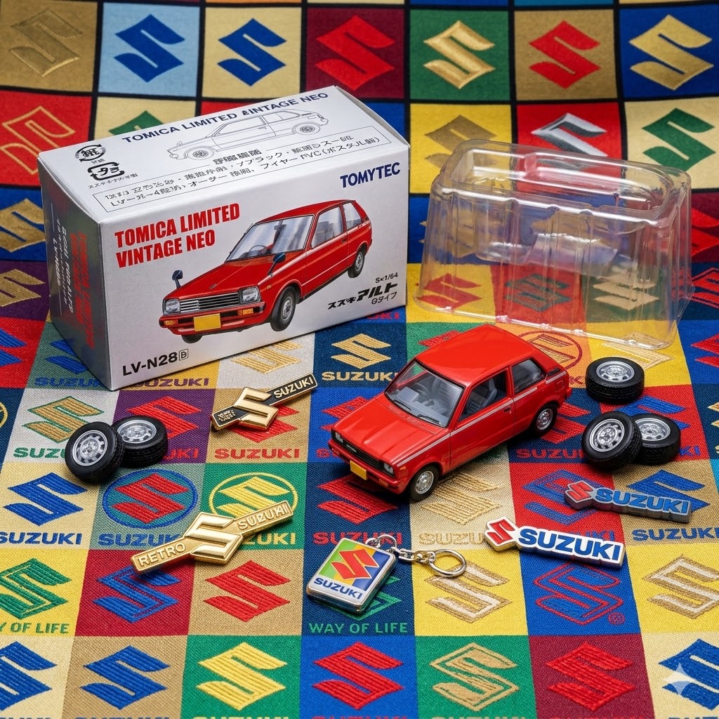 Tomica Limited Vintage Neo LV-N28c Suzuki Alto (Rare)