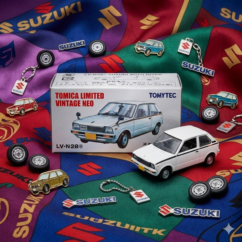Tomica Limited Vintange Neo - LV-N28a Suzuki Alto G Type (Rare)
