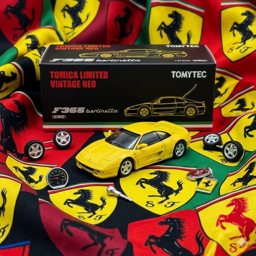 Tomica Limited Vintage Neo - Ferrari F355 Berlinetta (Japan Exclusive)