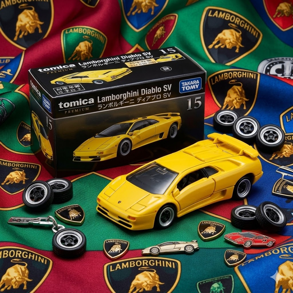 Tomica Premium - Lamborghini Diablo SV - No. 15